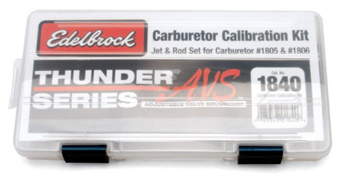 Edelbrock 1840 Carb. Calibration Kit - Thunder Series AVS