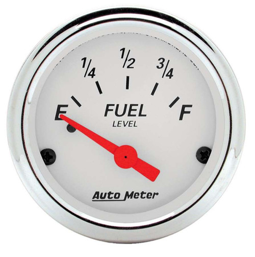 Autometer 1315 2-1/16in A/W Fuel Level Gauge - GM 0-90 Ohms