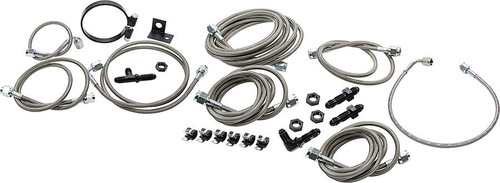 Allstar Performance 42052 Dirt Car Brake Line Kit Mod OEM Calipers