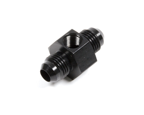 Aeroquip FCM5183 #6 Fuel Pressure Adapter Black