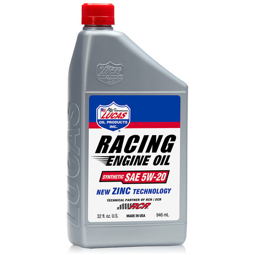 Lucas Oil 10883 5w20 Synthetic Racing Oil 1 Quart