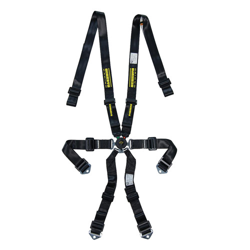 Schroth Racing SR91152PDO-6 6pt Harness Profi 2x2 Pull-Down Lap