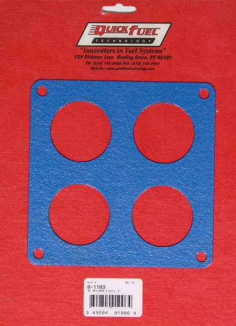 Quick Fuel Technology 8-1103 4500 4-Hole Flange Gasket - Non-Stick