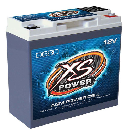 Xs Power Battery D680 XS Power AGM Battery 12 Volt 150A CA