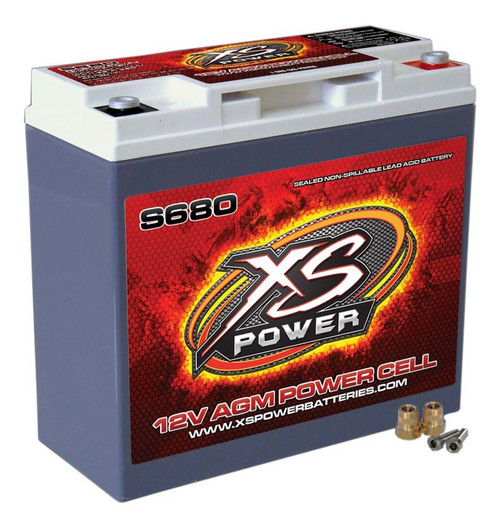 Xs Power Battery S680 XS Power AGM Battery 12V 300A CA