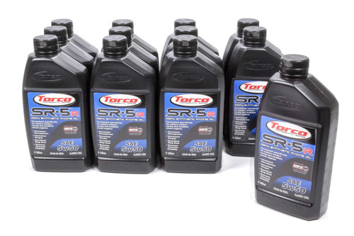 Torco A150550C SR-5 Synthetic Oil 5w50 Case/12