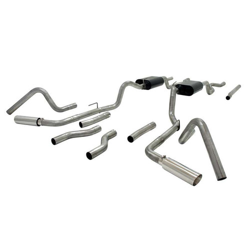 Flowmaster 817654 Crossmember Back Exhaust Kit 67-72 GM P/U C10