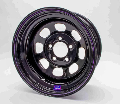 Bart Wheels 537-57342 15x7 5x4.75 2in BS Black