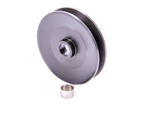 Powermaster 182 4in Dia Deep V-Belt Alt Pulley Billet Aluminum