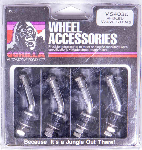 Gorilla VS403-C Angle Valve Stems 4 Pack