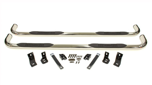 Dee Zee 372533 3in Round Step Bars 14- GM P/U Crew Cab