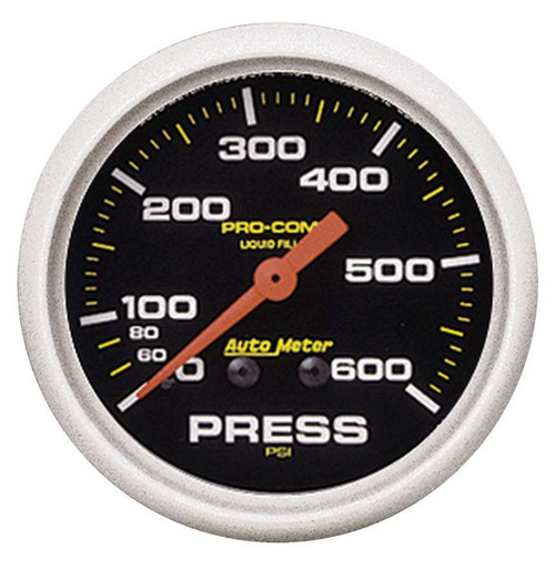 Autometer 5425 2-5/8in P/C Pressure Gauge 0-600psi