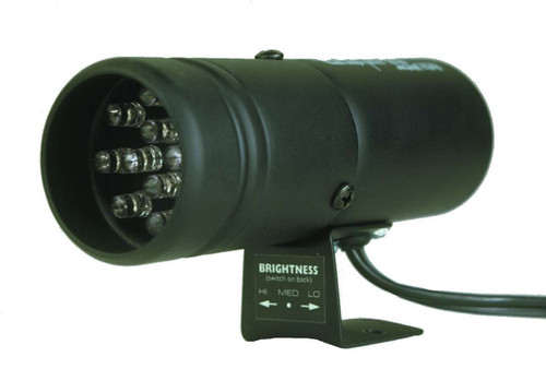 Autometer 5332 Super-Lite Shift Light Black - 12 LED's
