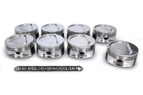 Je Pistons 257947 BBC Inverted Dome Piston Set 4.500 Bore -28cc