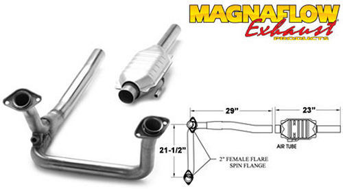 Magnaflow Perf Exhaust 93307 85-94 Ford 5.0L Catalytc Converter