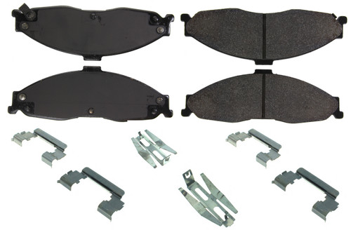 Centric Brake Parts 106.07490 Posi-Quiet Extended Wear Brake Pads with Shims a