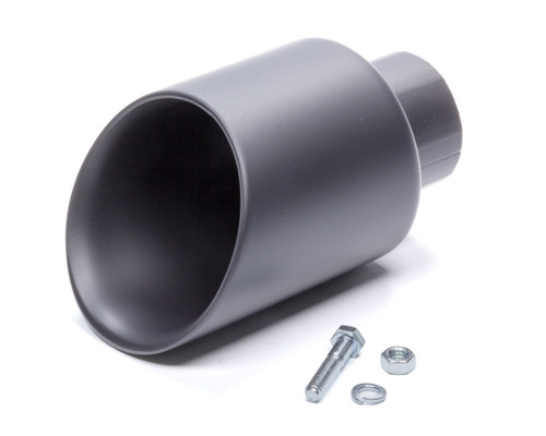 Gibson Exhaust 500433-B Black Ceramic Double Wal led Angle Exhaust Tip