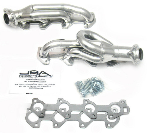 Jba Performance Exhaust 1949S-2JS Exhaust Header Set - Dodge Ram 4.7L 04-07