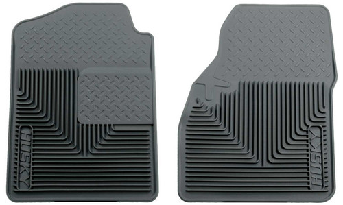 Husky Liners 51032 Heavy Duty Floor Mats- Gray