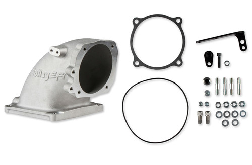 Holley 300-249 Intake Elbow Ford 5.0L W/4500 TB Flange