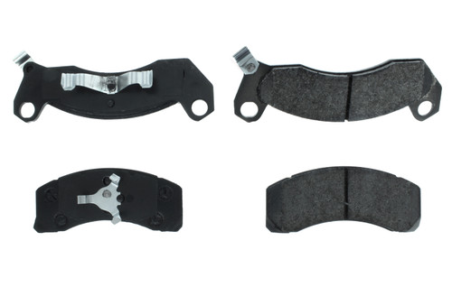 Centric Brake Parts 106.02000 Posi-Quiet Extended Wear Brake Pads with Shims a