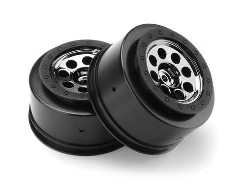 HPI Racing 106191 Mk.8 V2 SCT Wheel Black Chrome (4.5mm Offset/2pcs)