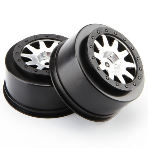 HPI Racing 106200 Mk.10 V2 SCT Wheel Matt Chrome (4.5mm Offset/2pcs)