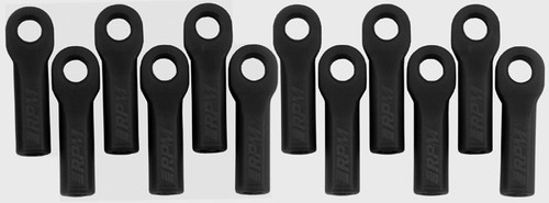 RPM R/C Products 80512 LONG ROD ENDS - BLACK FOR TRAXXAS SLASH/RALLY