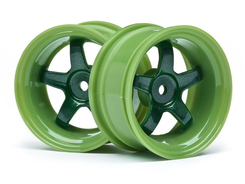 HPI Racing 111091 Work Meister S1 Wheel Green 26mm (6mm Offset/2pcs)