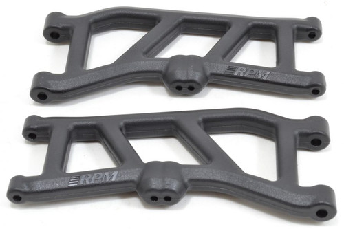 RPM R/C Products 80822 Front A-arms for the Arrma Kraton & Outcast 4s Black