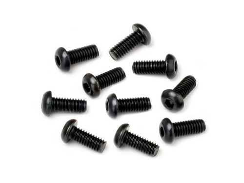 HPI Racing 114761 Button Head Screw M2.5X6mm (Hex Socket/10pcs)