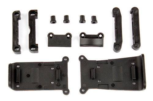 Team Associated 21501 Skid Plates and Arm Mounts for Reflex 14T or 14B