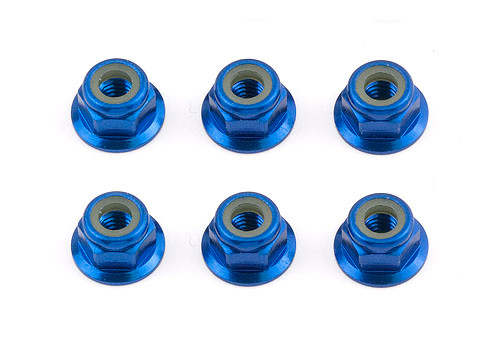 Team Associated 31551 M4 Aluminum Flange Locknut