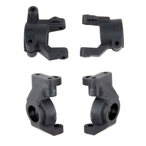 Team Associated 42073 Enduro Caster And Steering Blocks, Hard