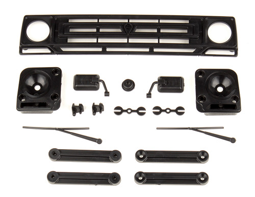 Team Associated 42123 Sendero Body Accessories, Black