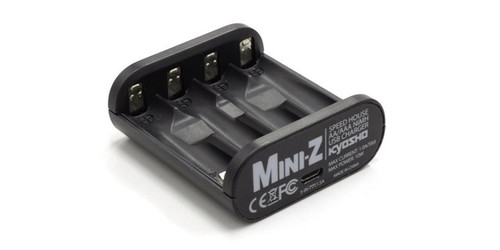 Kyosho 71999 USB Charger, Mini-Z Speed House, AA and AAA Ni-Mh