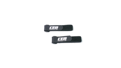 CEN Racing GS527 Battery Straps (Black, Pair) Colossus XT