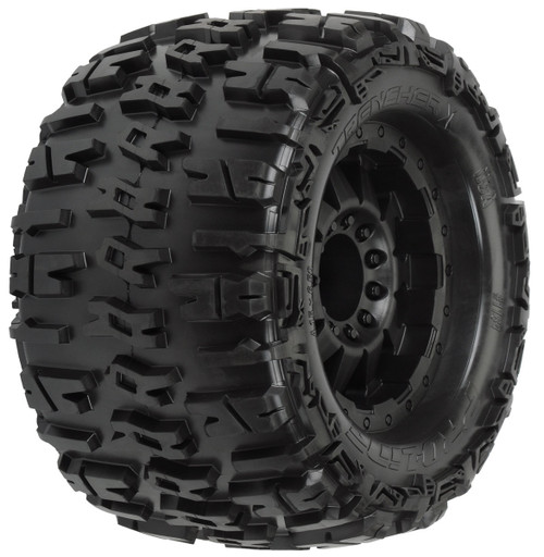 Proline Racing 118413 Trencher X 3.8" All Terrain Tires Mtd on Blk F-11 3.8"