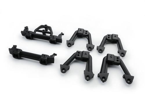 Carisma 15847 Front/Rear Bumper Mounts and Shock Hoops: SCA-1E