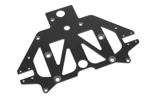 Corally 00130-087 Front Lower Suspension Plate SSX-8X 3K Carbon + Spherical