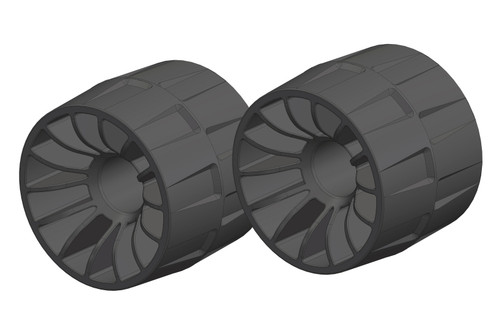 Corally 00180-298 Wheelie Bar Wheels - Composite - 2 pcs: Dementor
