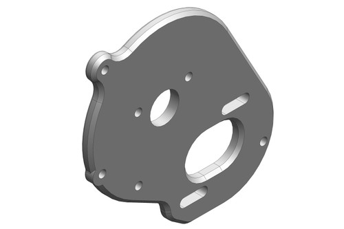 Corally 00250-061 Motor Mount Plate - Aluminum: Mammoth, Moxoo, Triton