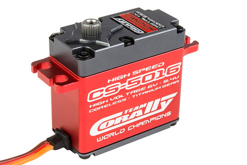 Corally 52000 CS-5016 High Voltage/High Speed Coreless Aluminum Case