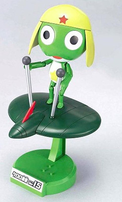 Bandai 5057431 Keroro Gunso Ver 1.5 + Flying Board "Keroro", Bandai Keroro