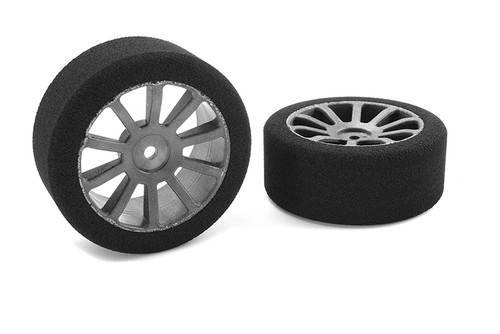 Corally 14700-35 Attack Foam Tires - 1/10 GP Touring - 35 Shore - 26mm