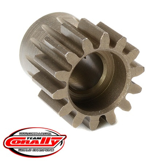 Corally 72514 32 Pitch Pinion - Short - Hardened Steel - 14 Tooth -
