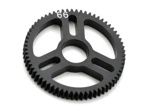 Exotek Racing 1543 Flite Spur Gear 48P 66T, Machined Delrin for EXO Spur