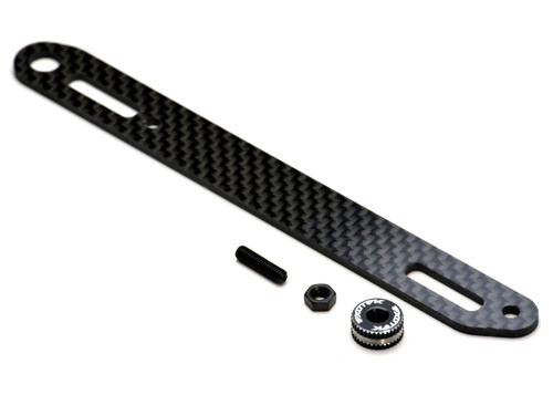 Exotek Racing 1804 XB4 CF Lip Strap, and Twist Nut Set