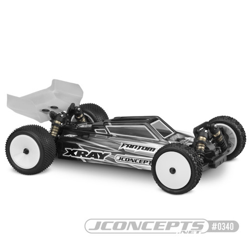 J Concepts 0340L F2 Body for XRAY XB4 w/Aero Wings - Lightweight