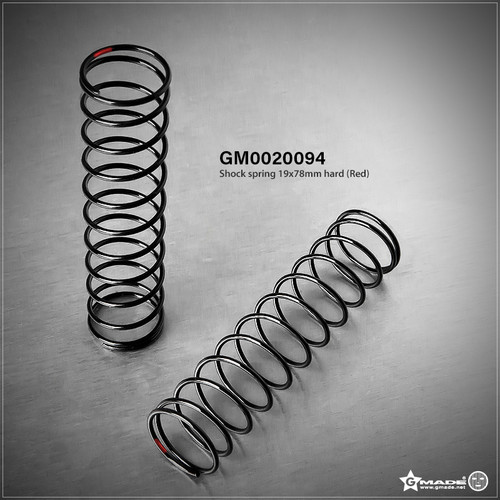 Gmade 0020094 Shock Spring 19x78mm Hard(2)